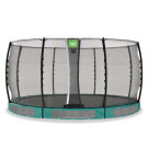 Trampolina ziemna Allure Classic EXIT ø427cm - zielona