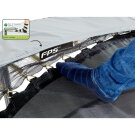 EXIT Elegant Premium trampoline ø253cm with Deluxe safetynet - green