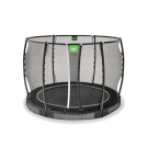 Trampolina ziemna Allure Premium EXIT ø305cm - czarna