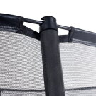 EXIT Dynamic ground level trampoline 275x458cm with safety net - black