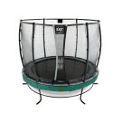 EXIT Elegant Premium trampoline ø253cm with Deluxe safetynet - green