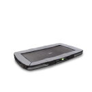 EXIT Elegant ground sports trampoline 214x366cm - black