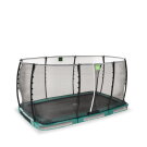 Trampolina ziemna Allure Classic EXIT 244x427cm - zielona