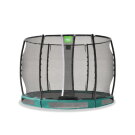 Trampolina ziemna Allure Premium EXIT &oslash;305cm - zielona