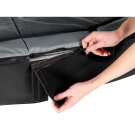 Trampolina Elegant Premium EXIT zestaw kompletny 244x427cm - czarna
