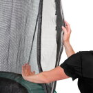 Trampolina ziemna Allure Premium EXIT 244x427cm - zielona