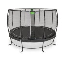 Trampolina Lotus Premium EXIT ø366cm - czarna