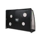 Bramka do piłki nożnej stalowa Finta EXIT 300x200cm - czarna