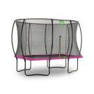 Trampolina Silhouette EXIT 214x305cm - różowa