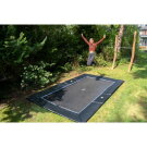 EXIT Dynamic ground level sports trampoline 275x458cm - black