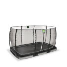 Trampolina ziemna Allure Classic EXIT 214x366cm - czarna