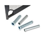 Bramka do piłki nożnej stalowa Finta EXIT 300x200cm - czarna