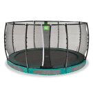 Trampolina ziemna Allure Premium EXIT &oslash;427cm - zielona