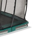 Trampolina ziemna Allure Premium EXIT 214x366cm - zielona