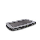 Trampolina ziemna sportowa Elegant Premium EXIT 244x427cm - czarna