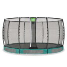 Trampolina ziemna Allure Premium EXIT ø427cm - zielona