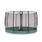Trampolina ziemna Allure Classic EXIT &oslash;366cm - zielona