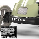 EXIT Foxy gokart z przyczepką dla dzieci zielony | od 2 lat