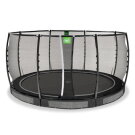 Trampolina ziemna Allure Premium EXIT &oslash;427cm - czarna