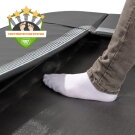 Trampolina naziemna sportowa InTerra EXIT 214 x 305 cm - czarna