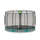 Trampolina ziemna Allure Premium EXIT &oslash;366cm - zielona