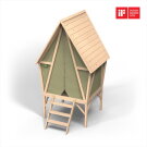 Domek dla dzieci ze zjeżdżalnią EXIT Toys Yuki 300