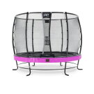 EXIT Elegant Premium trampoline ø305cm with Deluxe safetynet - purple