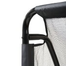 Bramka do piłki nożnej stalowa Coppa EXIT 220x170cm - czarna