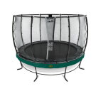 Trampolina Elegant Premium EXIT zestaw kompletny ø366cm - zielona