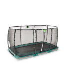 Trampolina ziemna Allure Premium EXIT 244x427cm - zielona