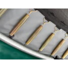 Trampolina ziemna sportowa Elegant Premium EXIT 244x427cm - zielona