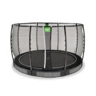 Trampolina ziemna Allure Premium EXIT ø366cm - czarna