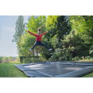 EXIT Dynamic ground level sports trampoline 244x427cm - black