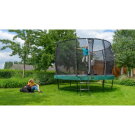 EXIT Elegant Premium trampoline ø253cm with Deluxe safetynet - green