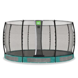 Trampolina ziemna Allure Classic EXIT &oslash;427cm - zielona