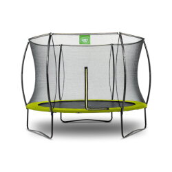 Trampolina Silhouette EXIT ø244cm - zielona