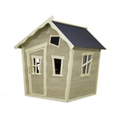 EXIT Crooky 100 wooden playhouse - grey-beige