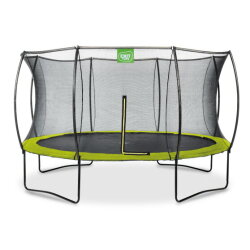 Trampolina Silhouette EXIT ø366cm - zielona