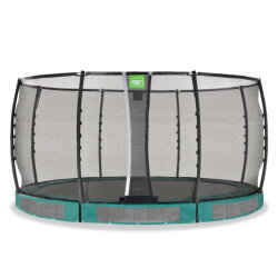 Trampolina ziemna Allure Premium EXIT &oslash;427cm - zielona