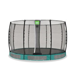 Trampolina ziemna Allure Classic EXIT &oslash;366cm - zielona