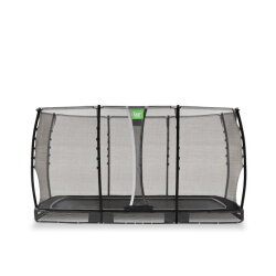 Trampolina ziemna Allure Classic EXIT 214x366cm - czarna