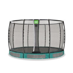 Trampolina ziemna Allure Premium EXIT &oslash;366cm - zielona