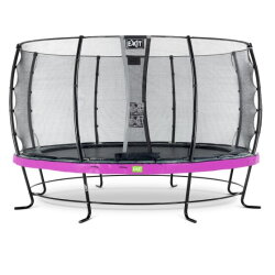 EXIT Elegant trampoline ø427cm with Economy safetynet - purple