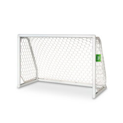 EXIT Scala aluminium football goal 120x80cm - white