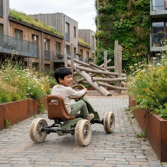Een eerste stap richting fietsen